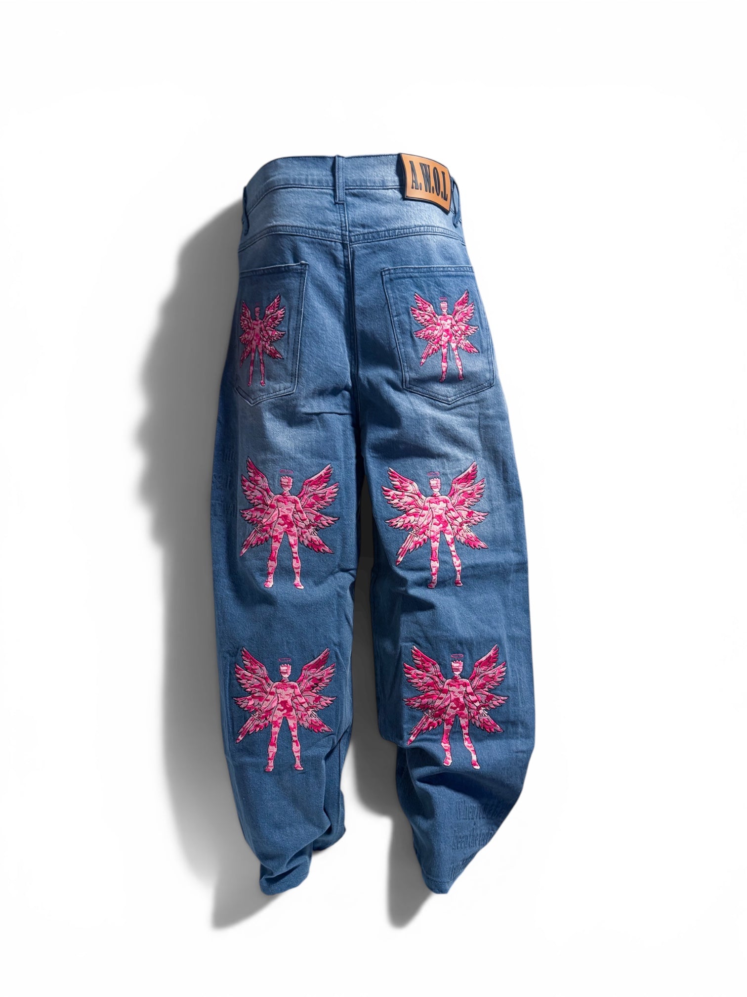 A.W.O.L Jeans (Pink Camo)
