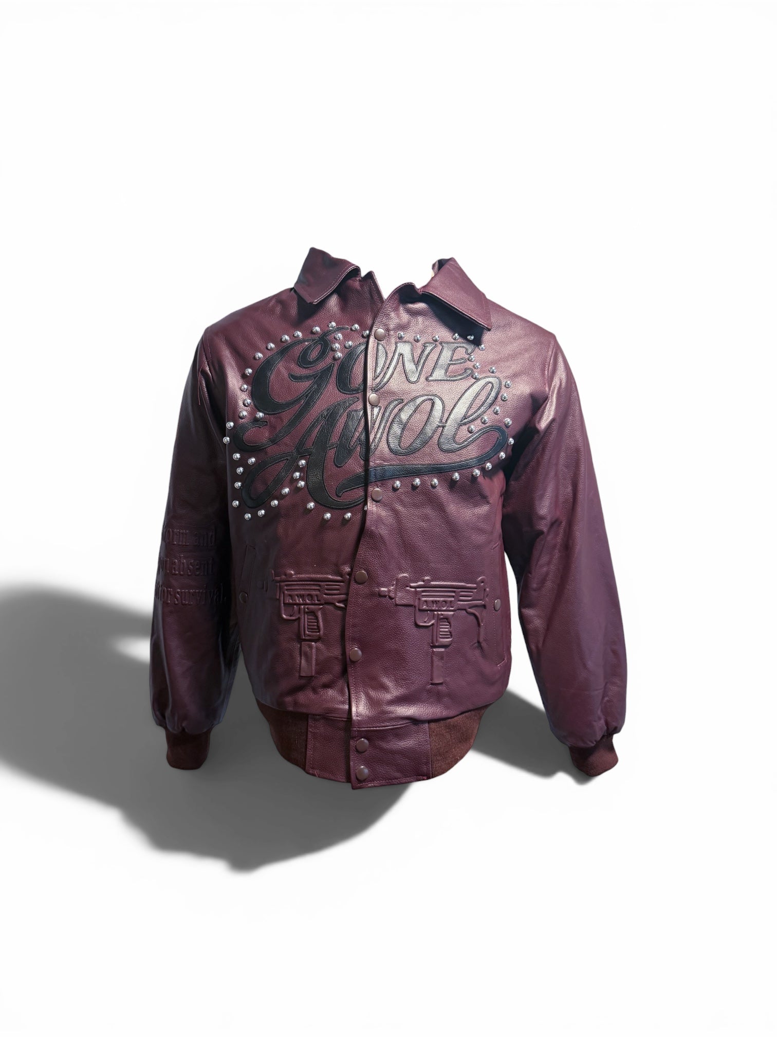A.W.O.L Uzi Bomber (Burgundy)