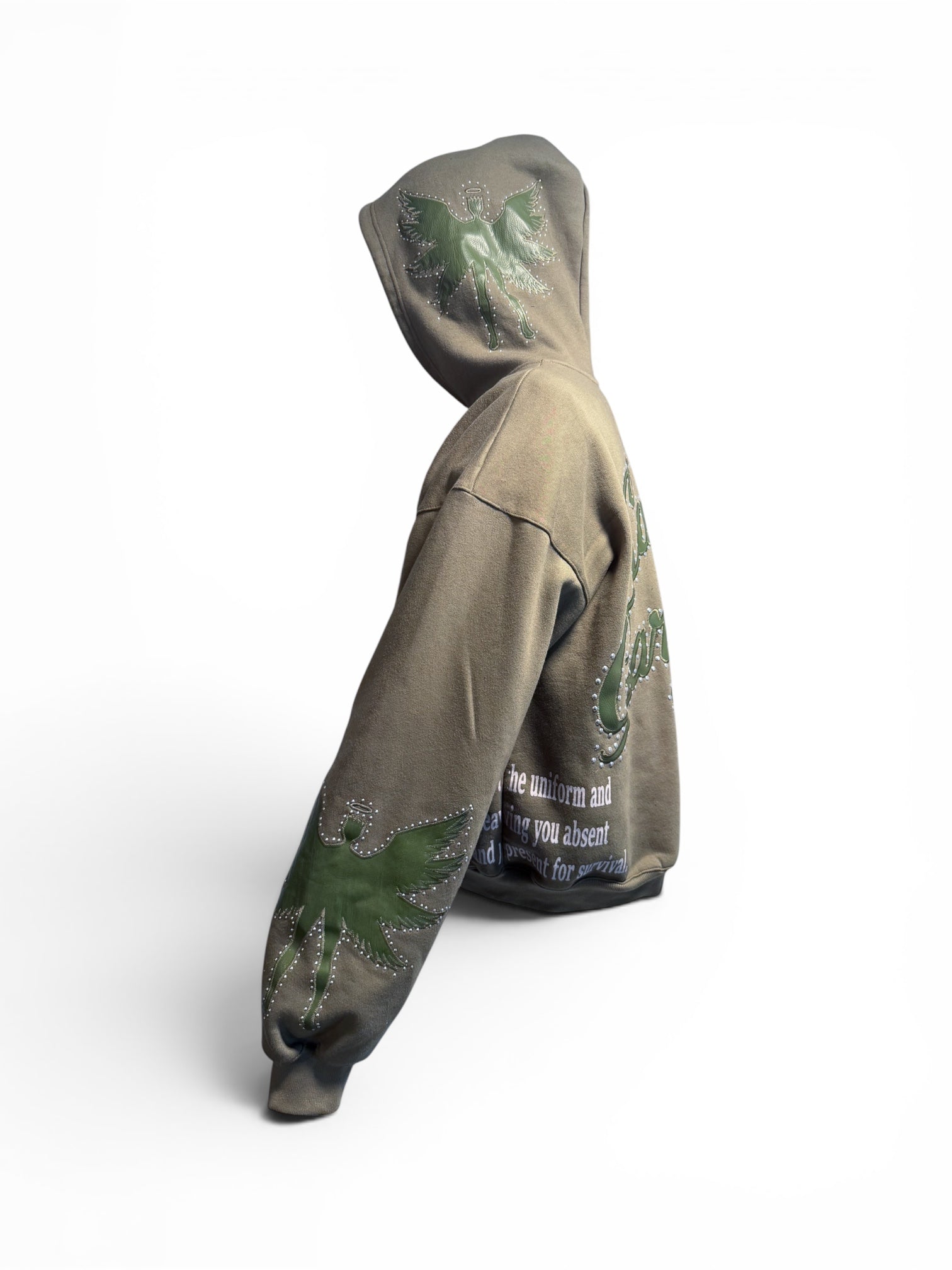 A.W.O.L Olive Hoodie