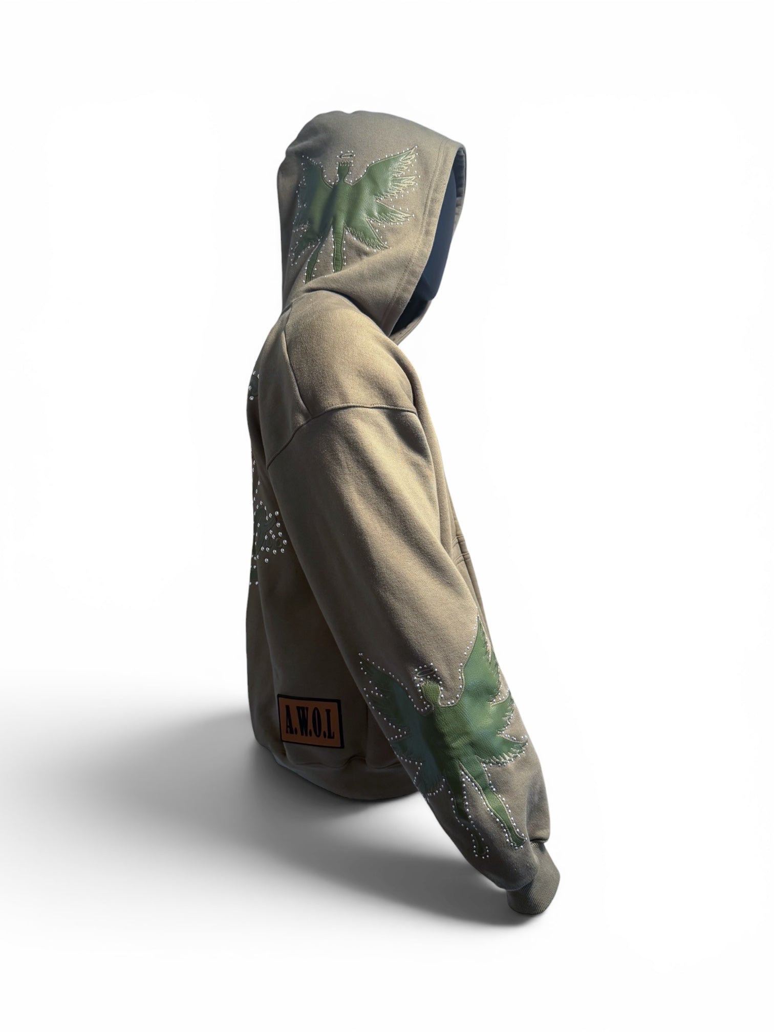 A.W.O.L Olive Hoodie